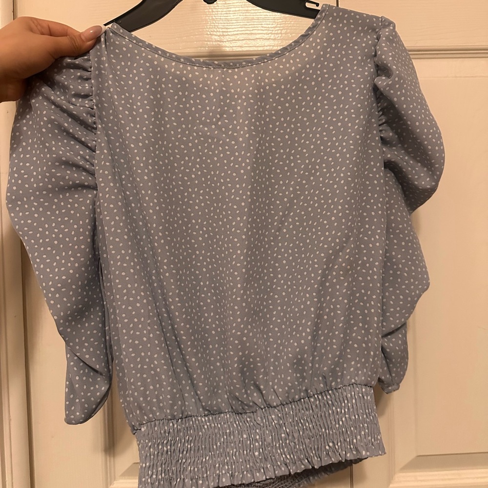 Baby blue Blouse